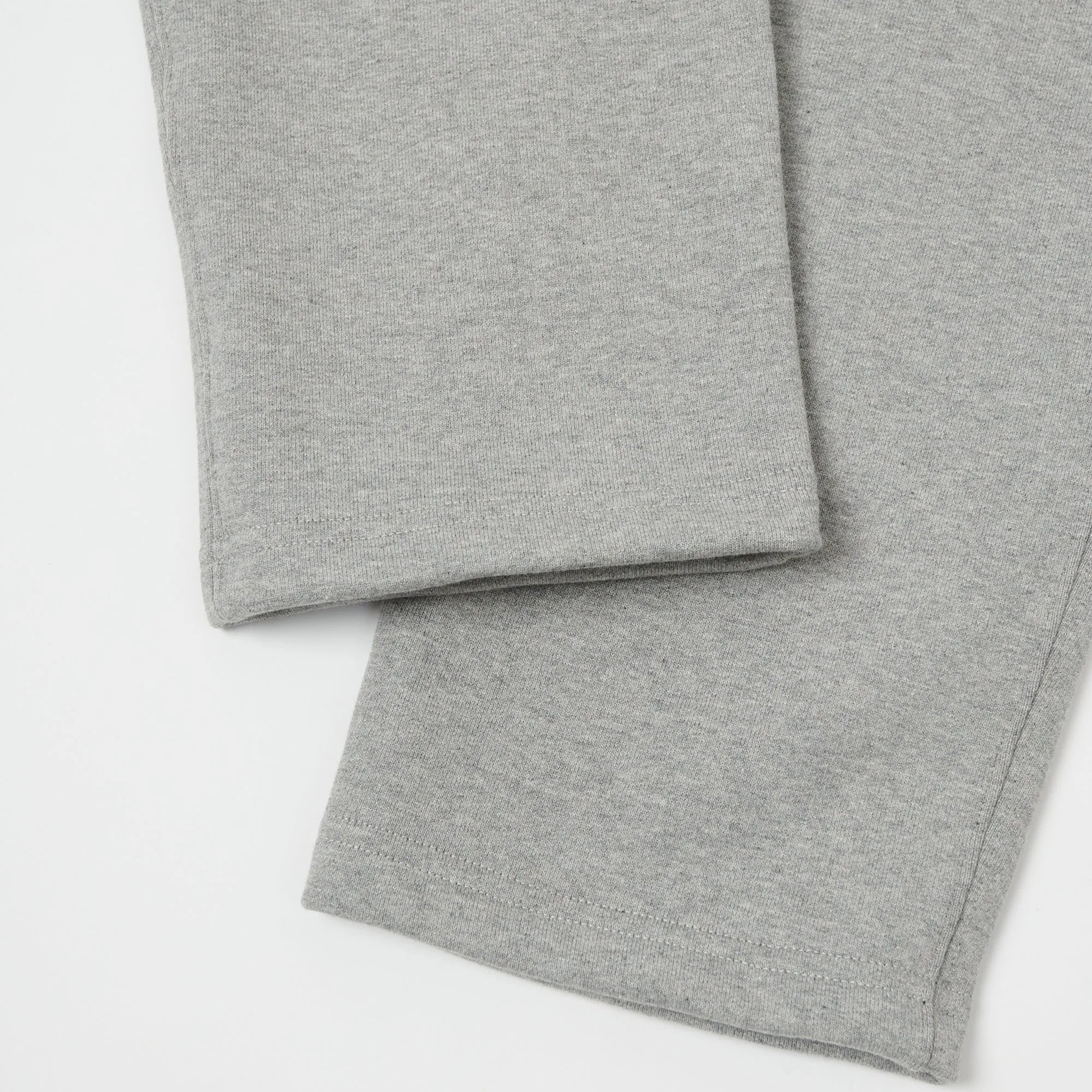 Merz b. Schwanen 'Good Basics' Relaxed Fit Sweatpants - Grey Melange sold by Son of a Stag product image thumbnail 4