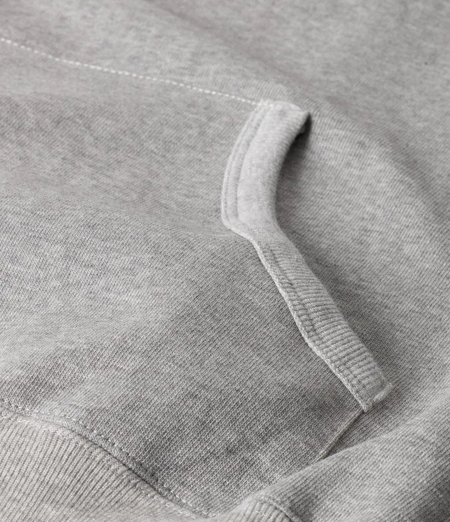 Merz b. Schwanen 382 Hooded Sweatshirt - Grey Melange sold by Son of a Stag product image thumbnail 2