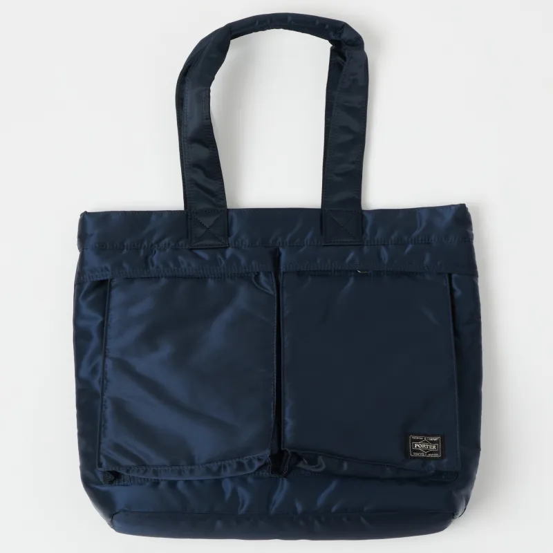 Porter-Yoshida & Co. Tanker Tote Bag - Iron Blue sold by Son of a Stag