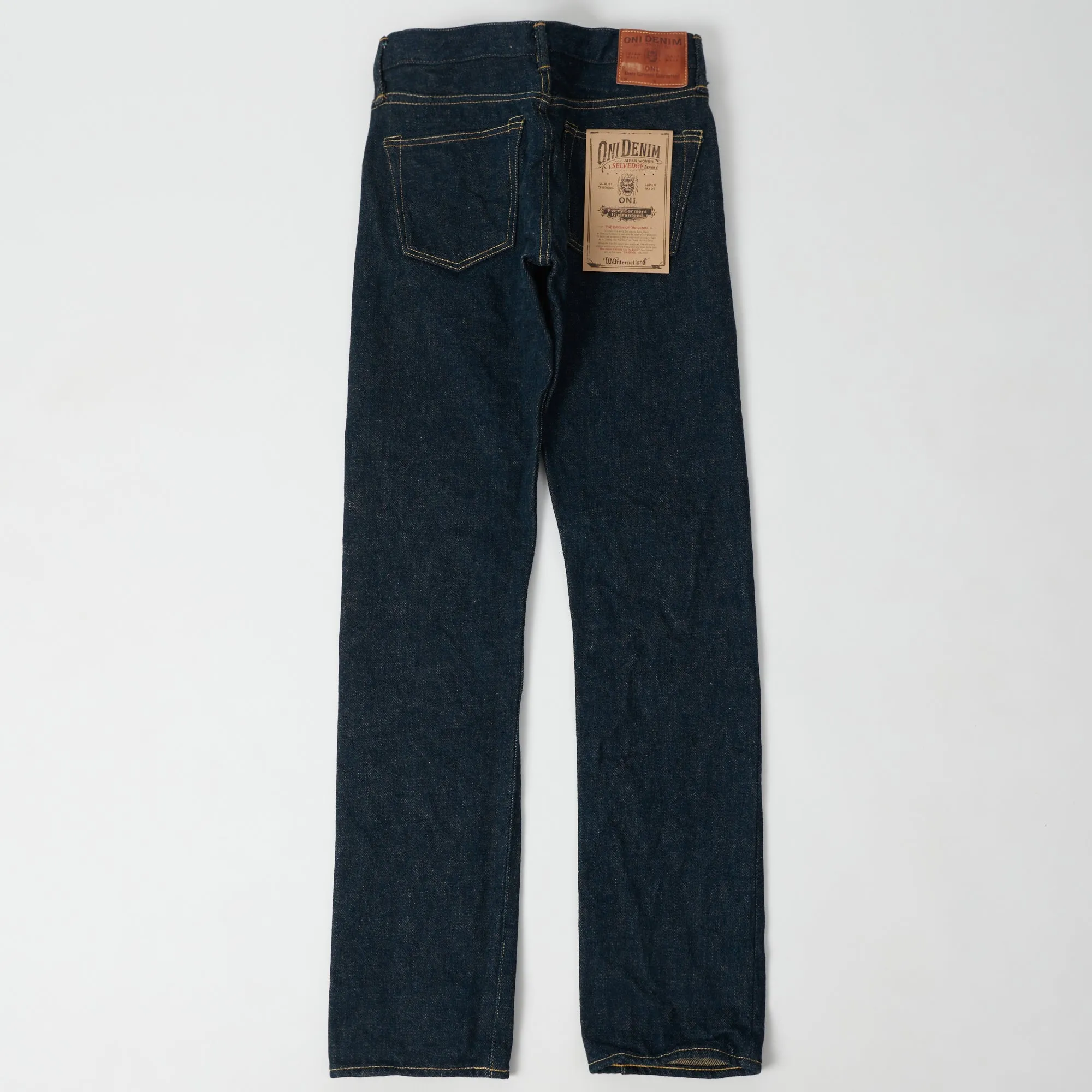 ONI Denim 546ZR 20oz 'Secret Denim' Slim Tapered Jean - One Wash sold by Son of a Stag product image thumbnail 5