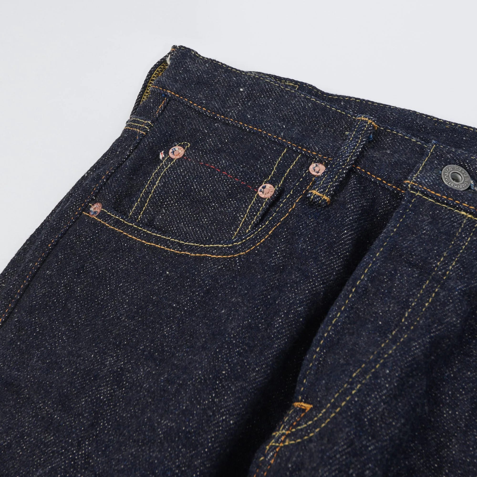 ONI Denim 547DIZR 20oz 'Dark Indigo Secret Denim' Slim Straight Jean - One Wash sold by Son of a Stag product image thumbnail 2