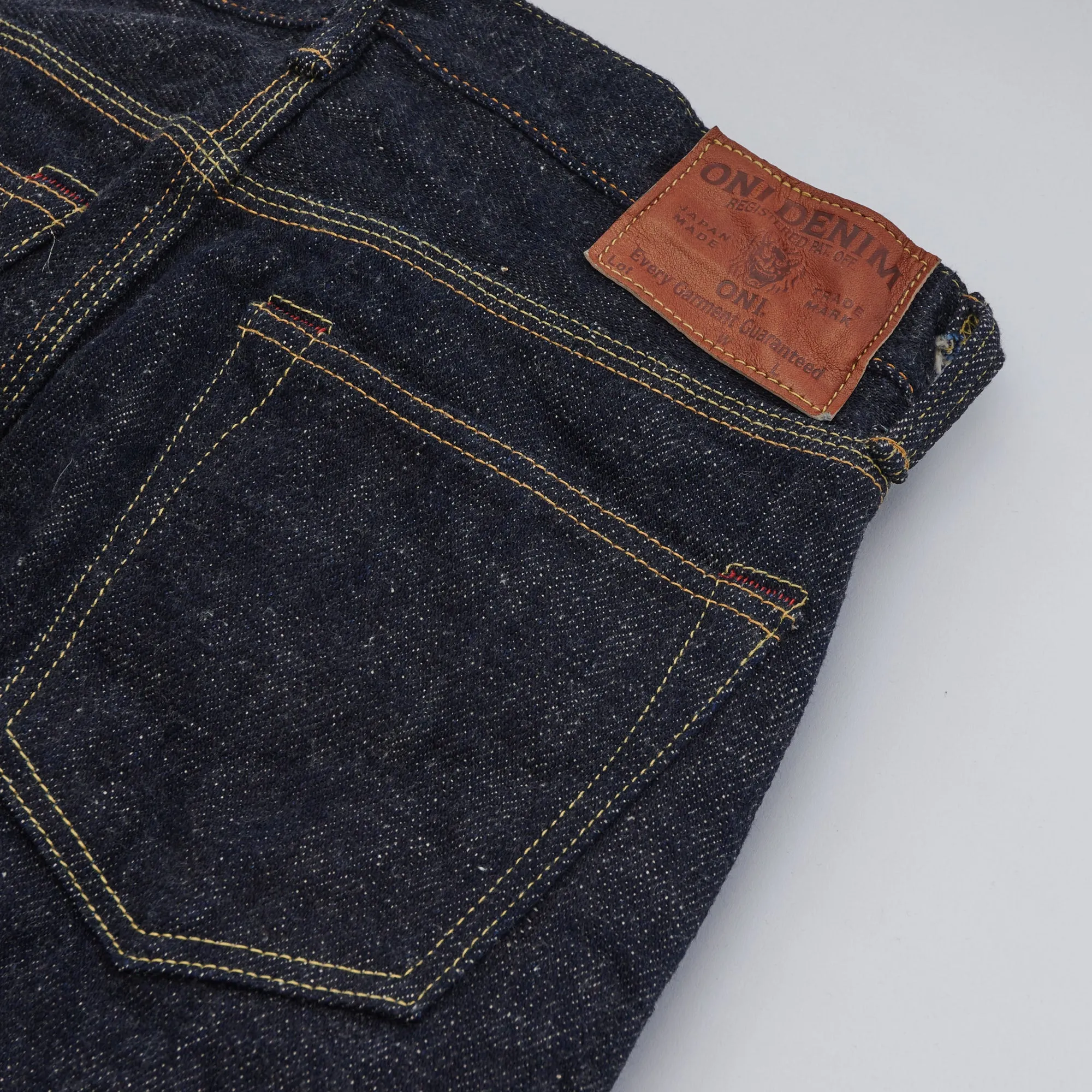 ONI Denim 547DIZR 20oz 'Dark Indigo Secret Denim' Slim Straight Jean - One Wash sold by Son of a Stag product image thumbnail 4