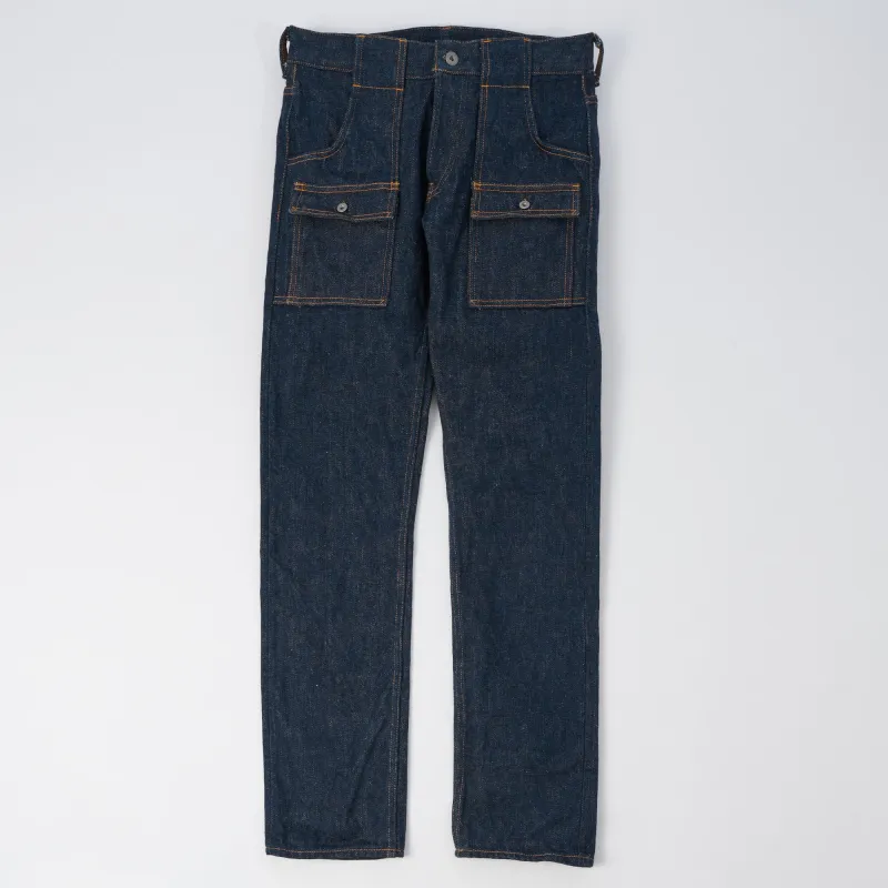 ONI Denim 107ZR 20oz 'Secret Denim' Regular Tapered Bush Pant - One Wash sold by Son of a Stag