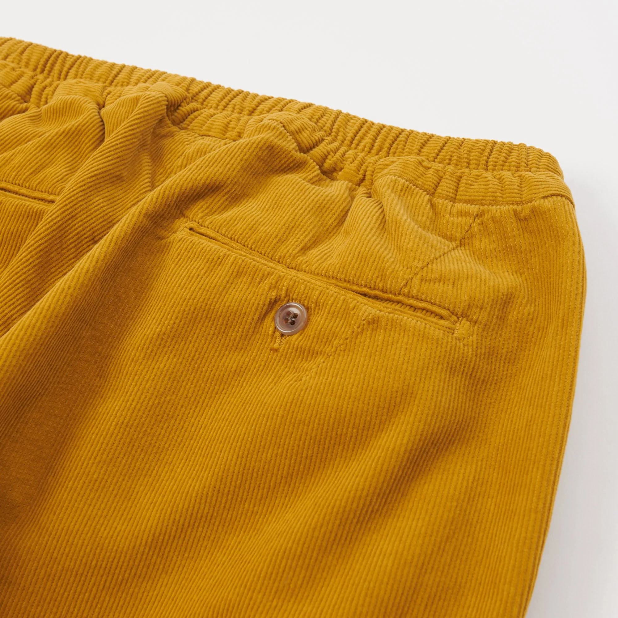 Spellbound Corduroy Wide Tapered Trouser - Mustard sold by Son of a Stag product image thumbnail 3
