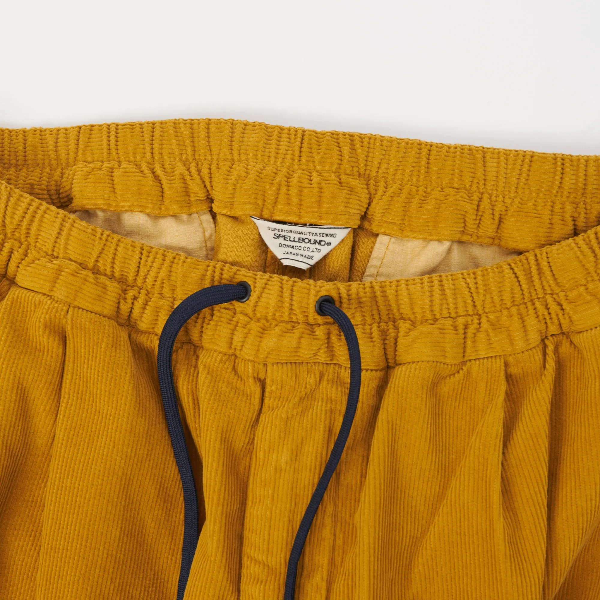 Spellbound Corduroy Wide Tapered Trouser - Mustard sold by Son of a Stag product image thumbnail 4