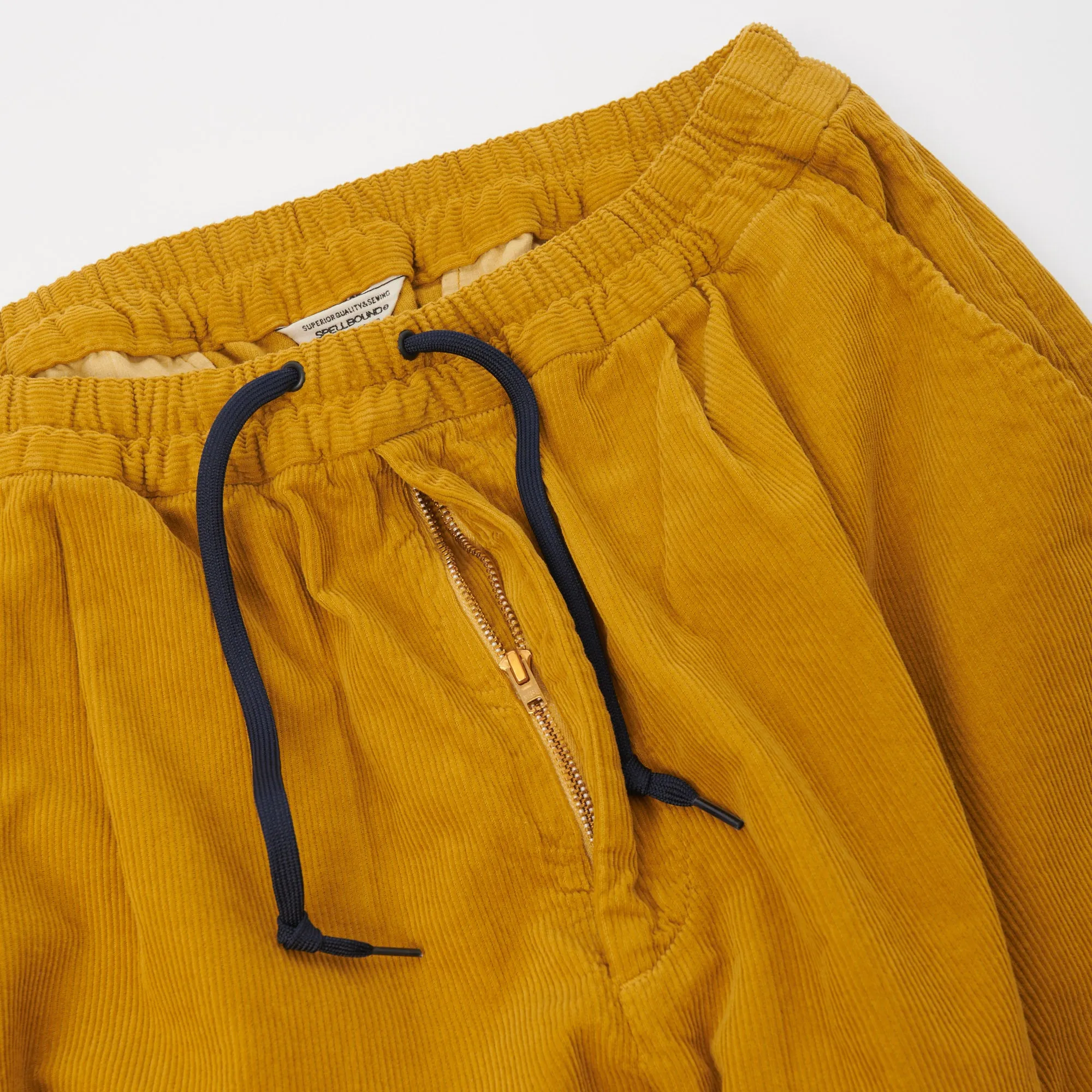 Spellbound Corduroy Wide Tapered Trouser - Mustard sold by Son of a Stag product image thumbnail 5