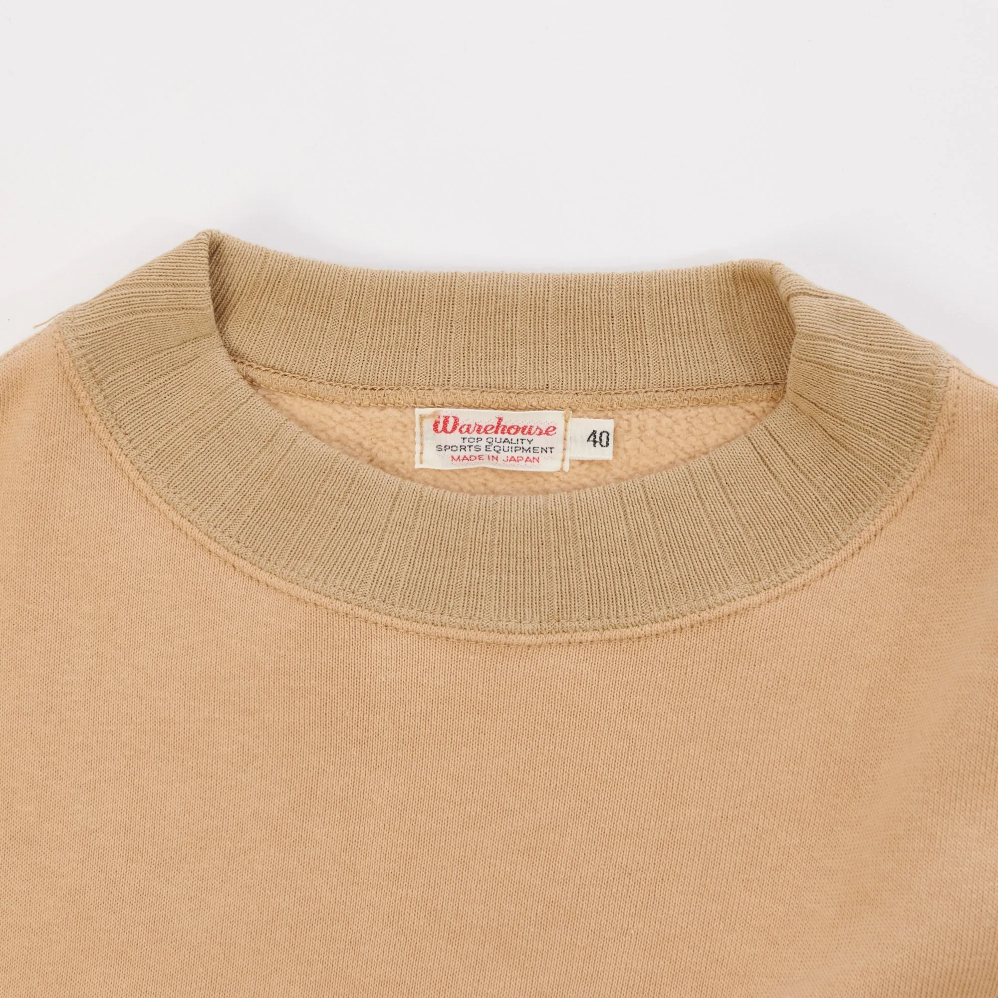 Warehouse & Co 478 Military Sweatshirt - Beige sold by Son of a Stag product image thumbnail 2