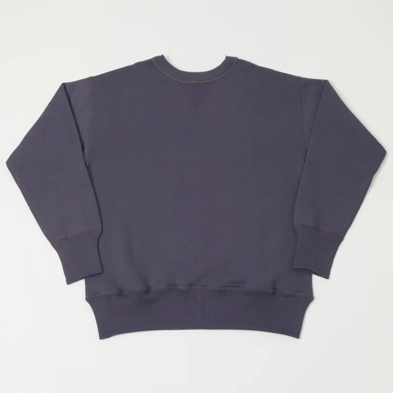 Warehouse & Co 401 Plain Sweatshirt - Navy sold by Son of a Stag