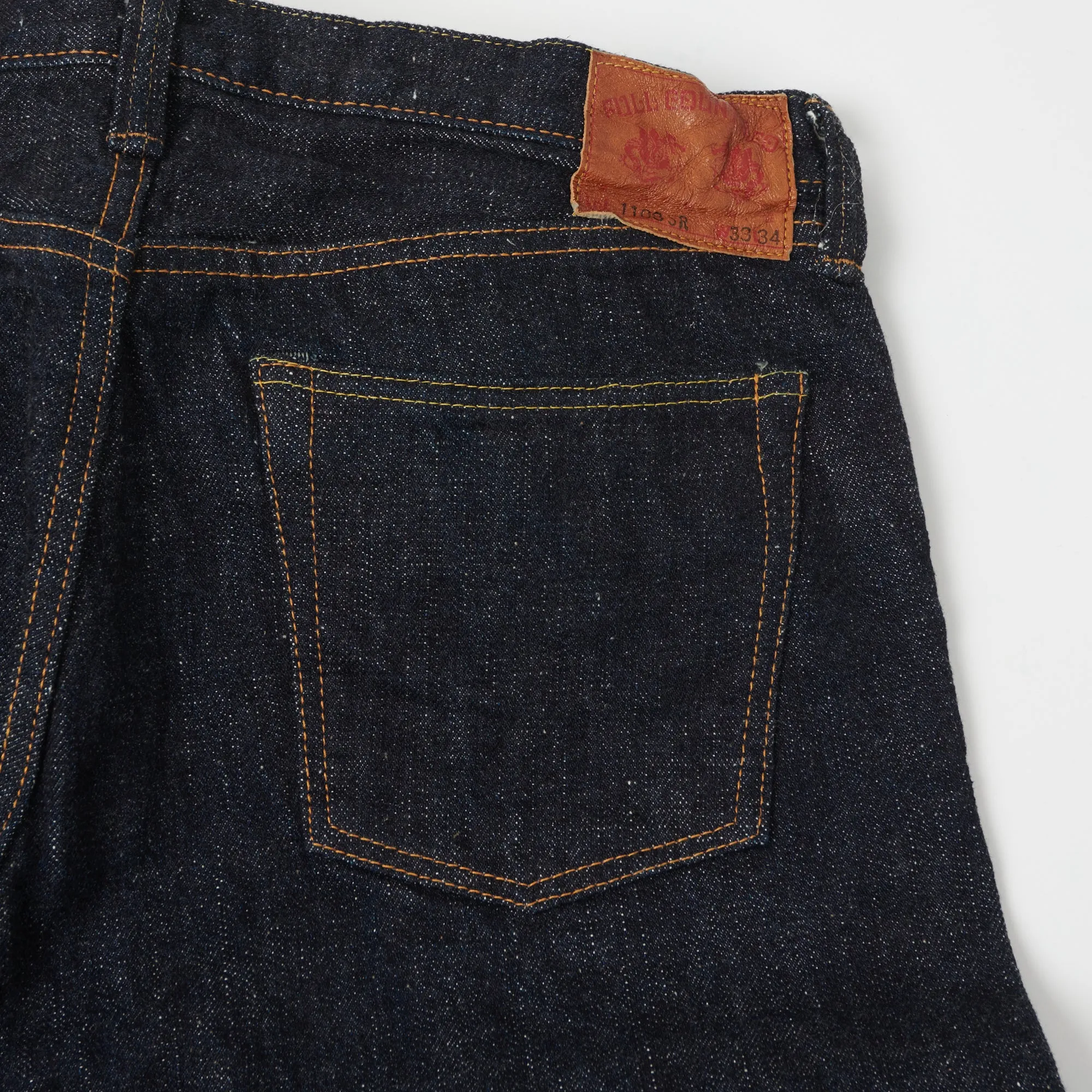 FULLCOUNT 1108 'Super Rough' 15.5oz Regular Straight Jean - One Wash sold by Son of a Stag product image thumbnail 2