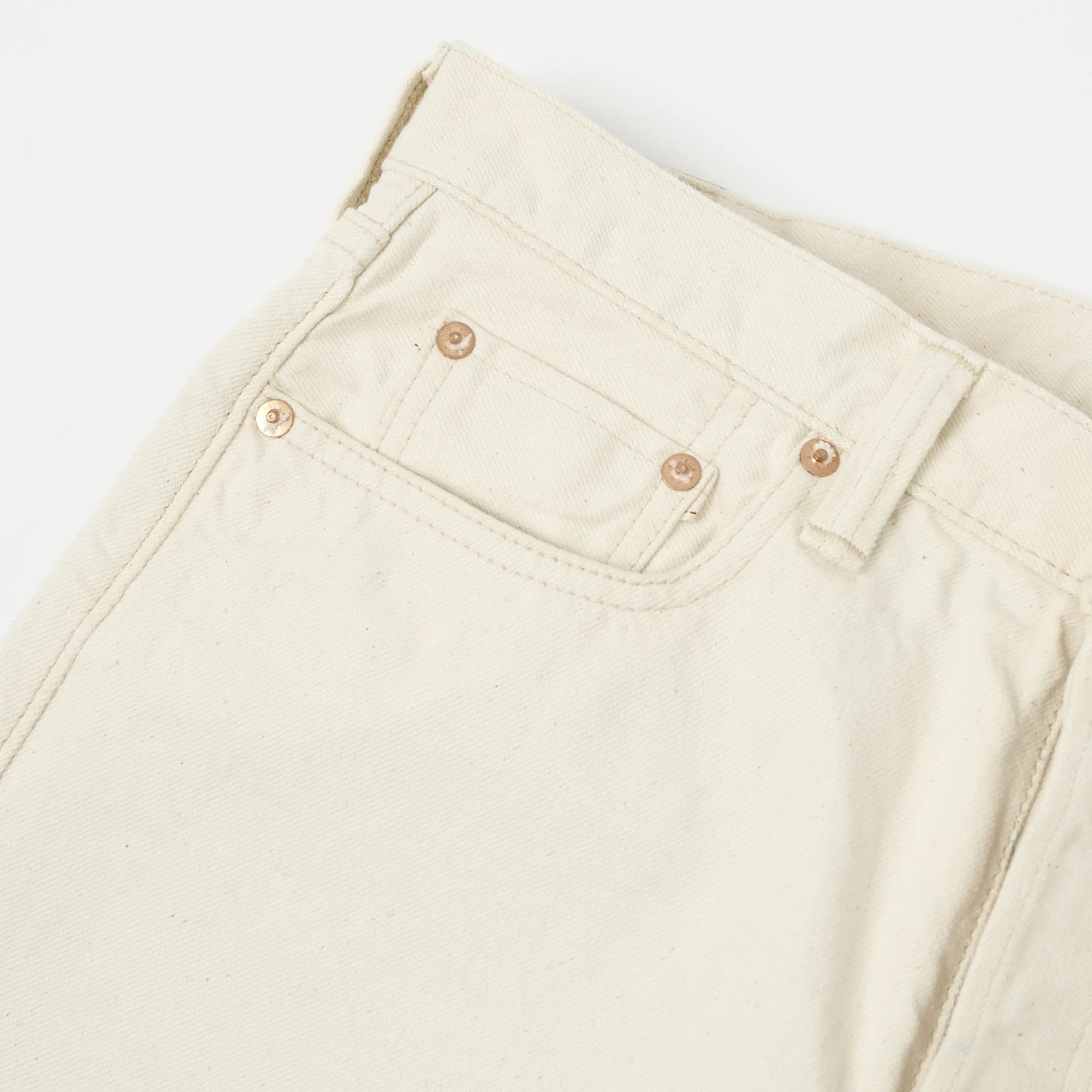 FULLCOUNT 1108 13.7oz Regular Straight Jean - Ecru One Wash sold by Son of a Stag product image thumbnail 5
