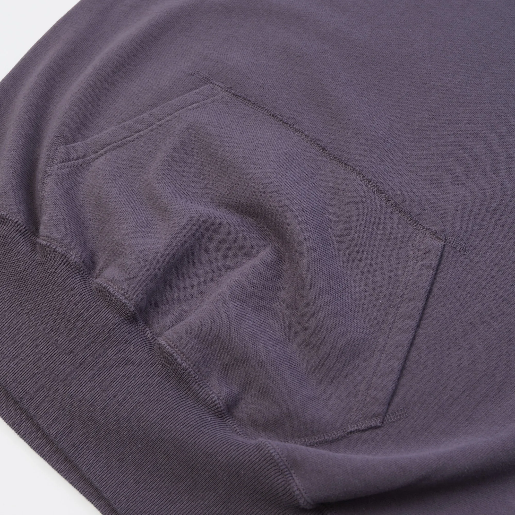 Warehouse & Co 462 Raglan Sleeve Hooded Sweatshirt - Navy sold by Son of a Stag product image thumbnail 4