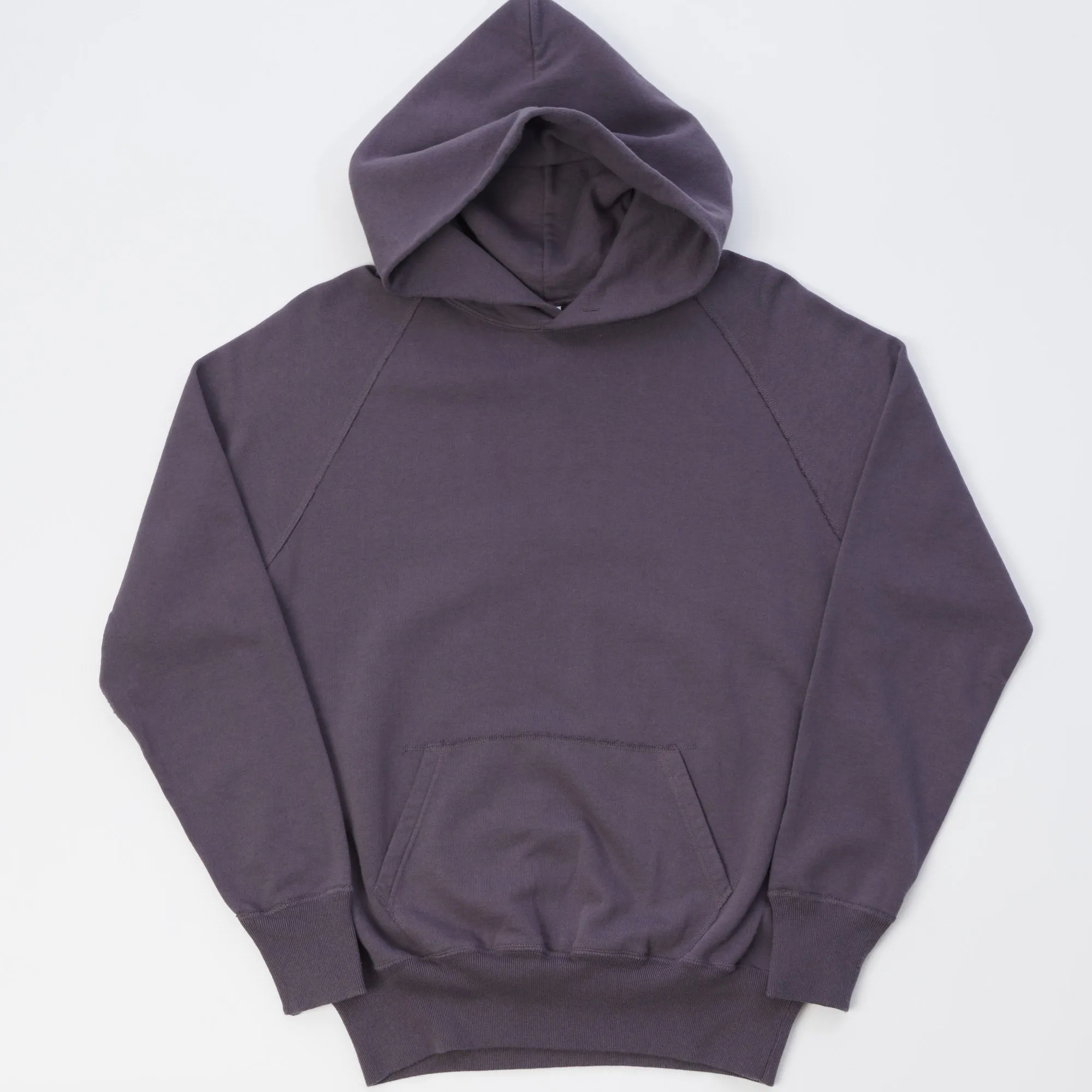 Warehouse & Co 462 Raglan Sleeve Hooded Sweatshirt - Navy sold by Son of a Stag