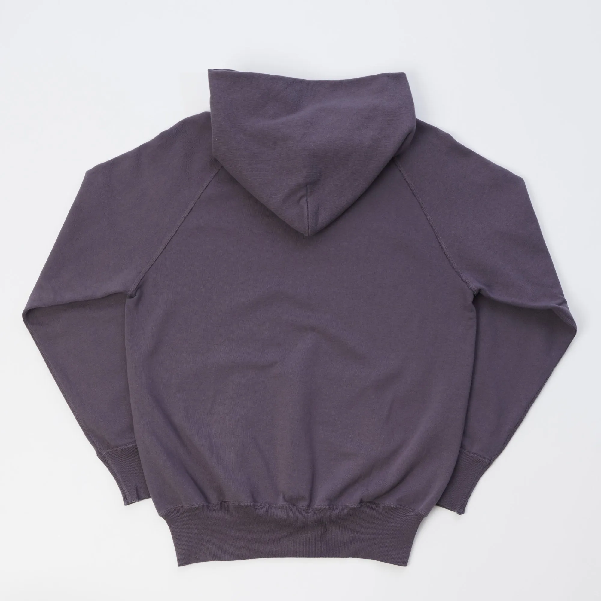 Warehouse & Co 462 Raglan Sleeve Hooded Sweatshirt - Navy sold by Son of a Stag product image thumbnail 3