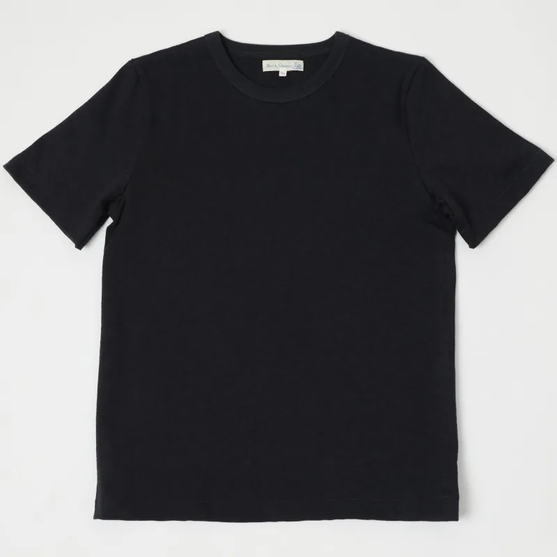 Merz b. Schwanen 2S14 Relaxed Heavyweight T-Shirt - Charcoal sold by Son of a Stag