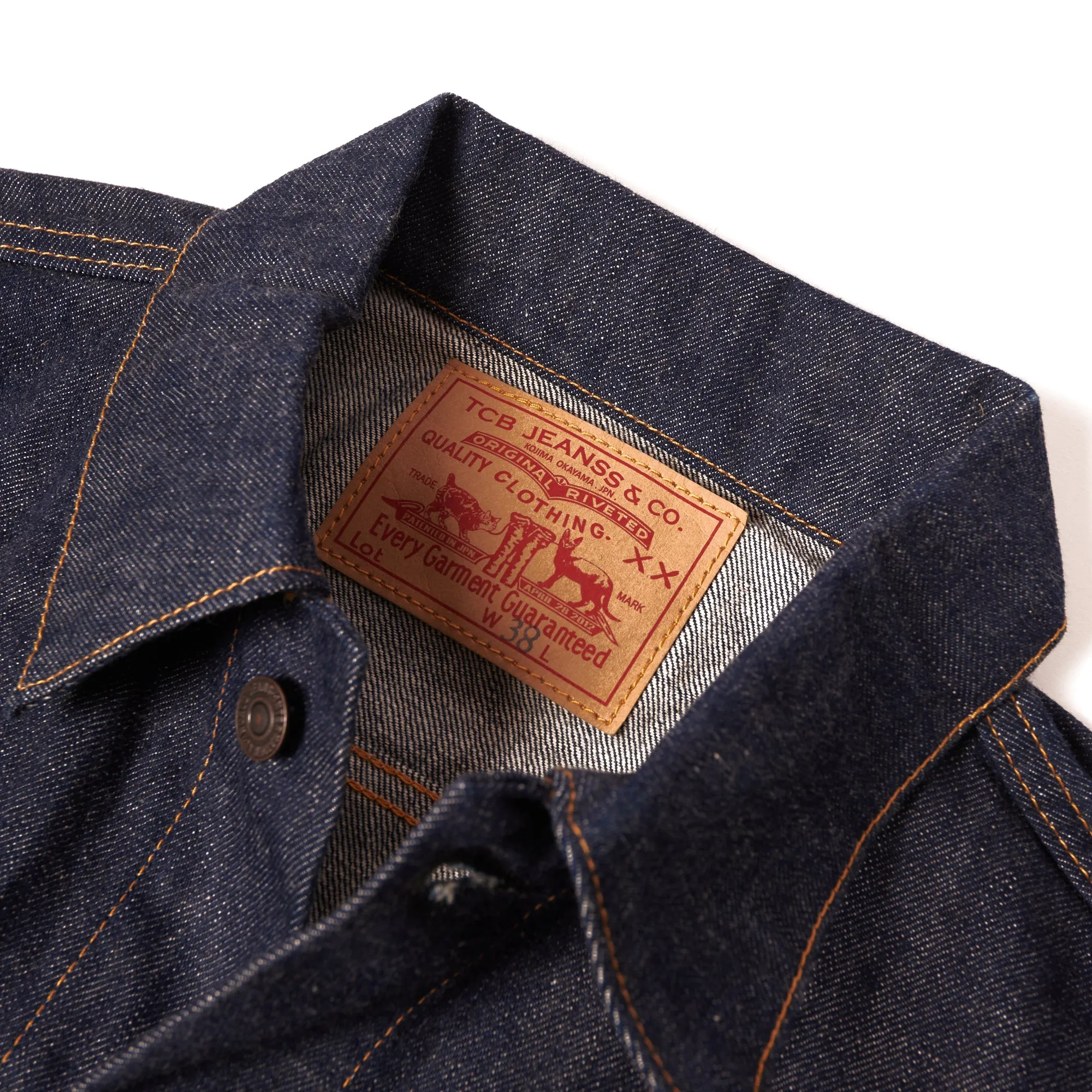 TCB Type-III Denim Jacket sold by Son of a Stag product image thumbnail 4