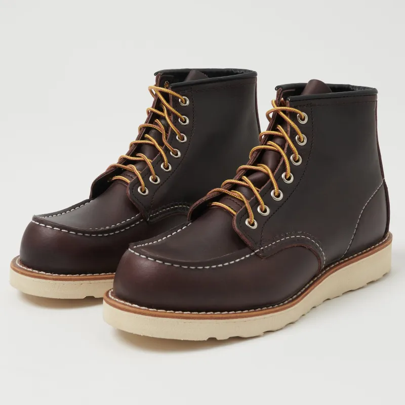 Red Wing 8847 Classic Moc Toe Boot - Black Cherry Excalibur sold by Son of a Stag