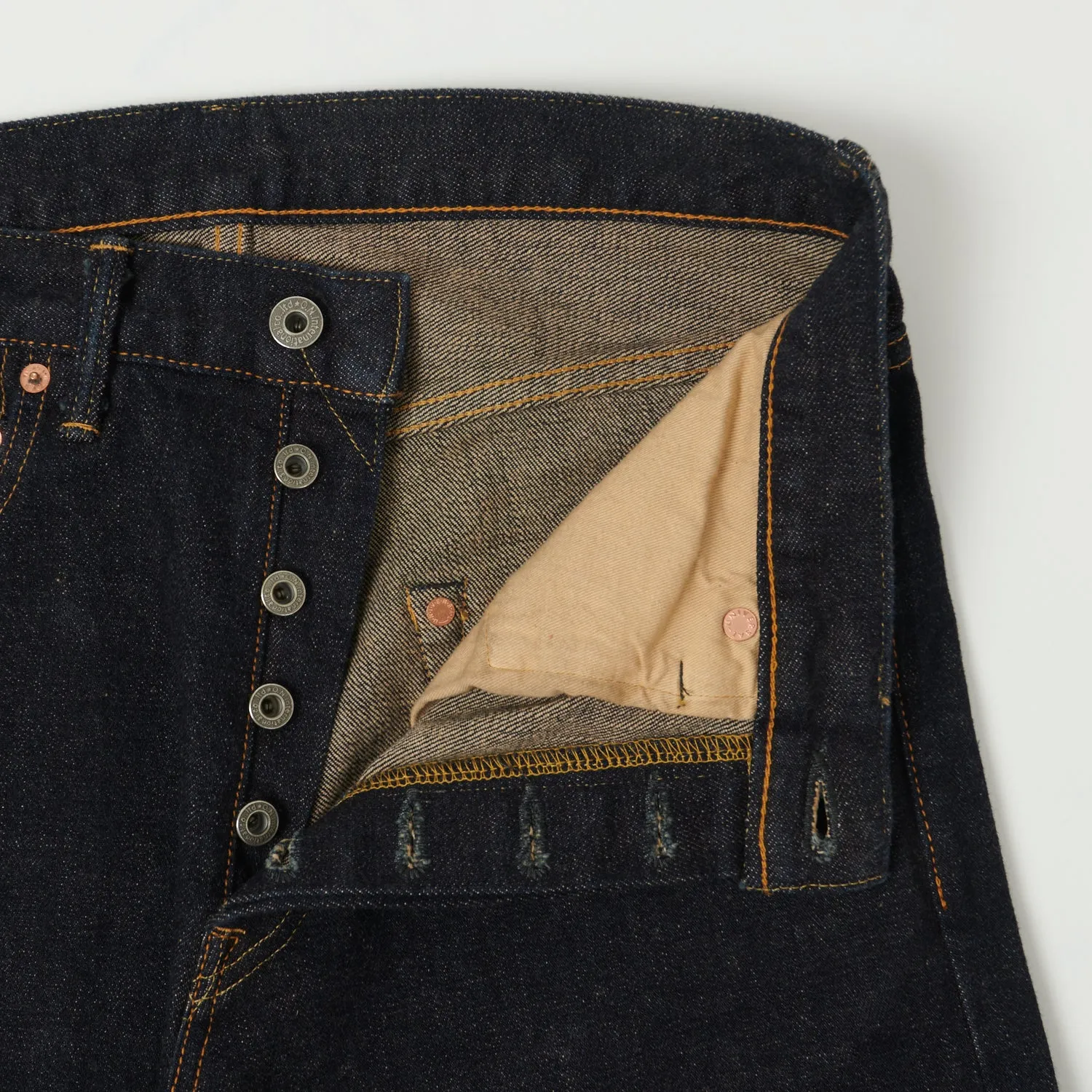 ONI Denim 881S 'Shin Pedal Pusher' Slim Tapered Stretch Jean - One Wash sold by Son of a Stag product image thumbnail 4