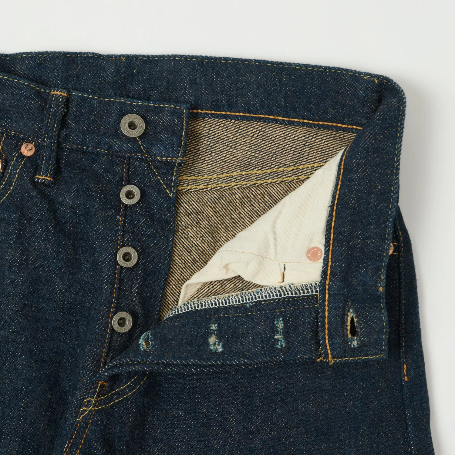 ONI Denim 288ZR 20oz Secret Denim Loose Straight Jean - One Wash sold by Son of a Stag product image thumbnail 4