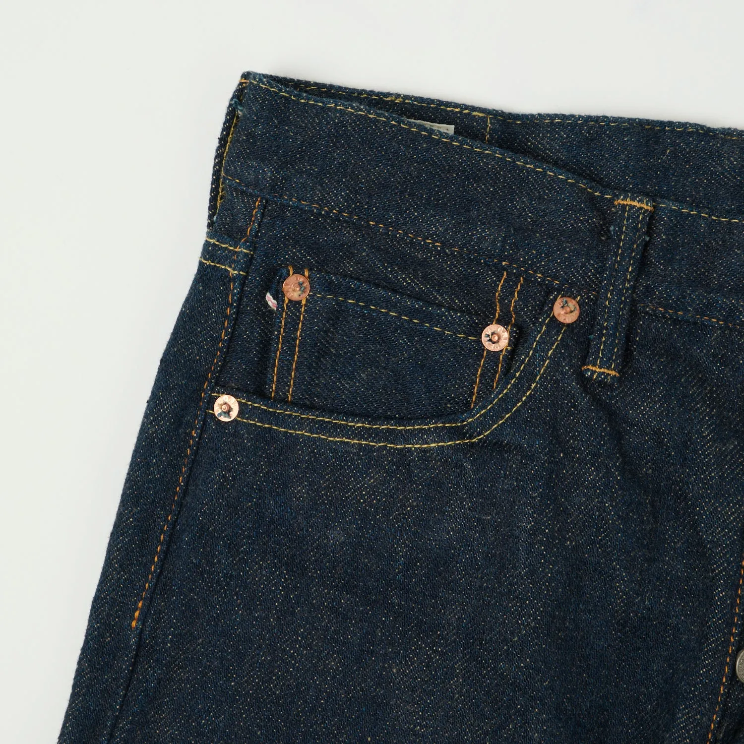 ONI Denim 288ZR 20oz Secret Denim Loose Straight Jean - One Wash sold by Son of a Stag product image thumbnail 5