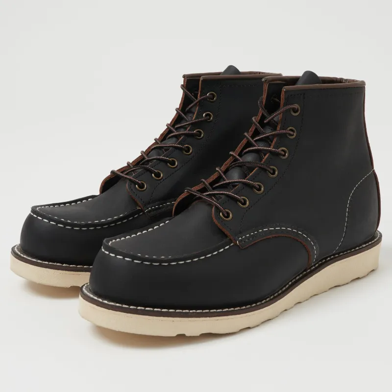 Red Wing 8849 Classic Moc Toe Boot - Black Prairie sold by Son of a Stag