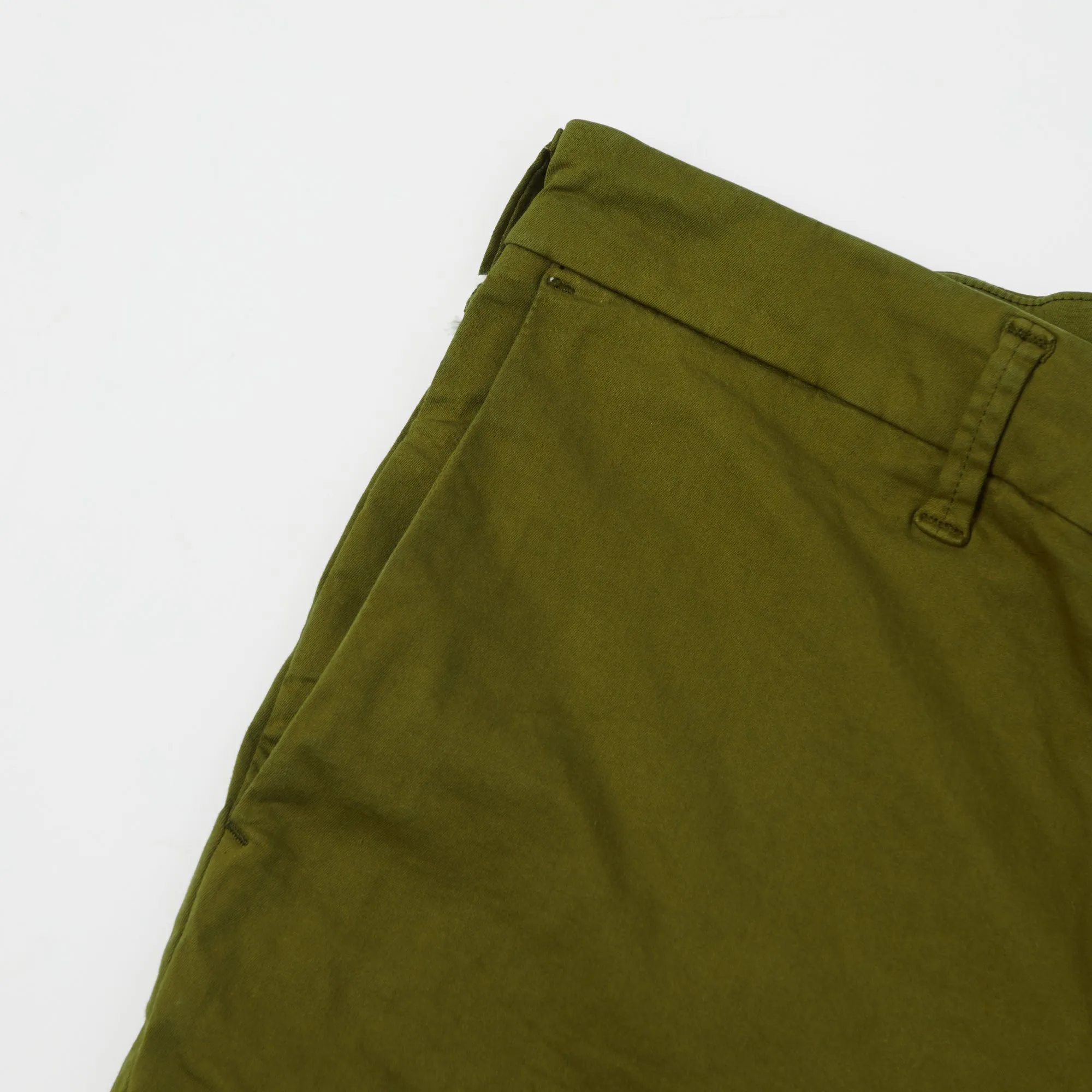 Spellbound Slim Tapered Stretch Chino - Army Green sold by Son of a Stag product image thumbnail 4