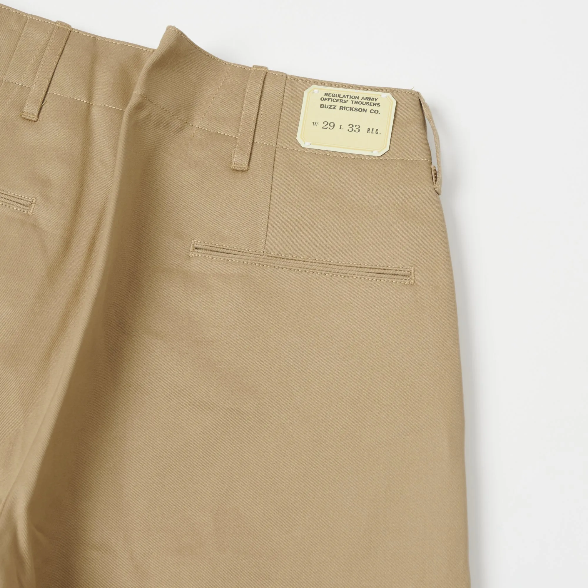 Buzz Rickson's 'Early Model' 1945 Chino - Beige sold by Son of a Stag product image thumbnail 2