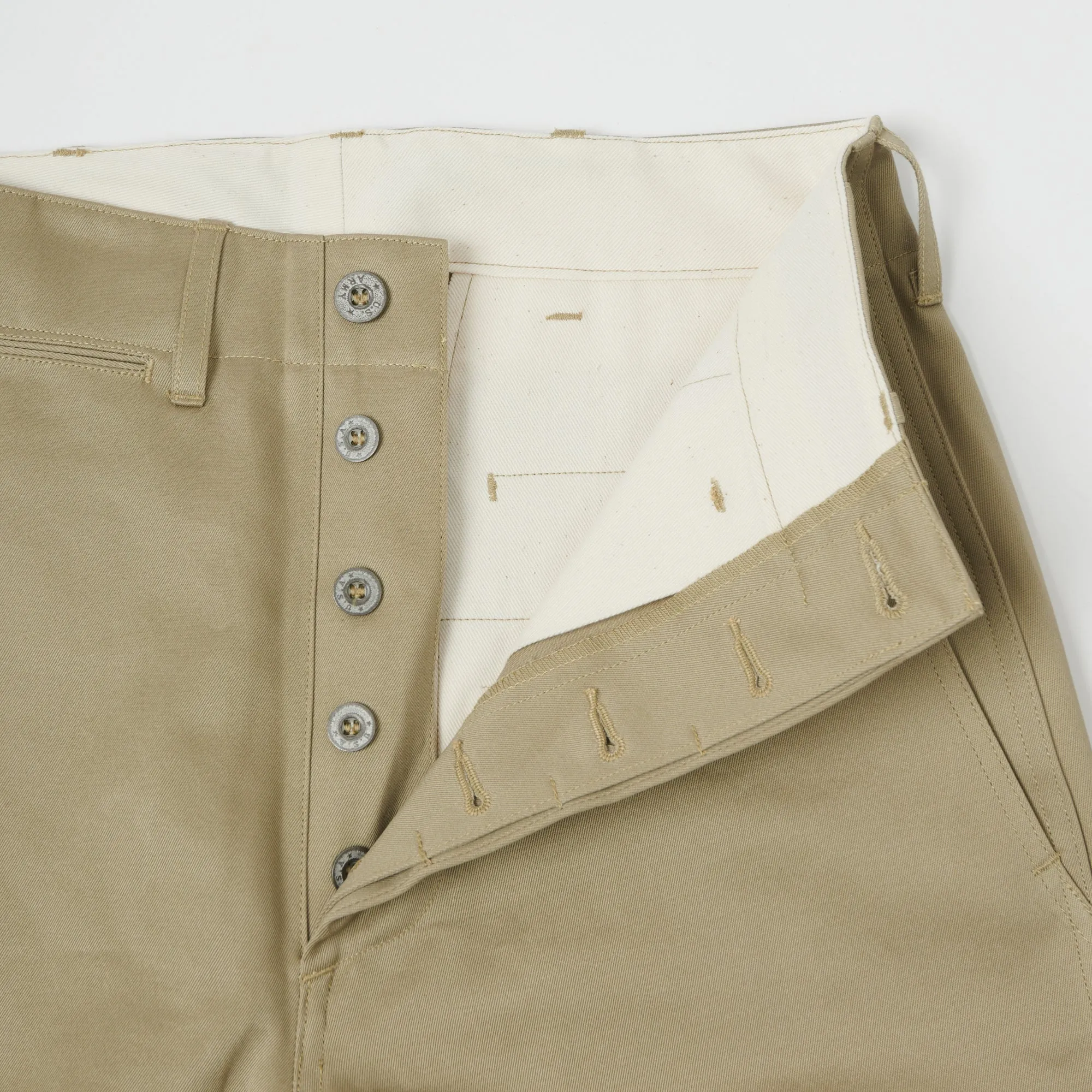 Buzz Rickson's 'Early Model' 1942 Chino - Khaki sold by Son of a Stag product image thumbnail 3