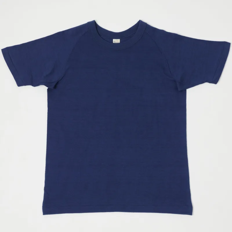 Warehouse & Co 4048 Freedom Sleeve T-Shirt - Navy sold by Son of a Stag