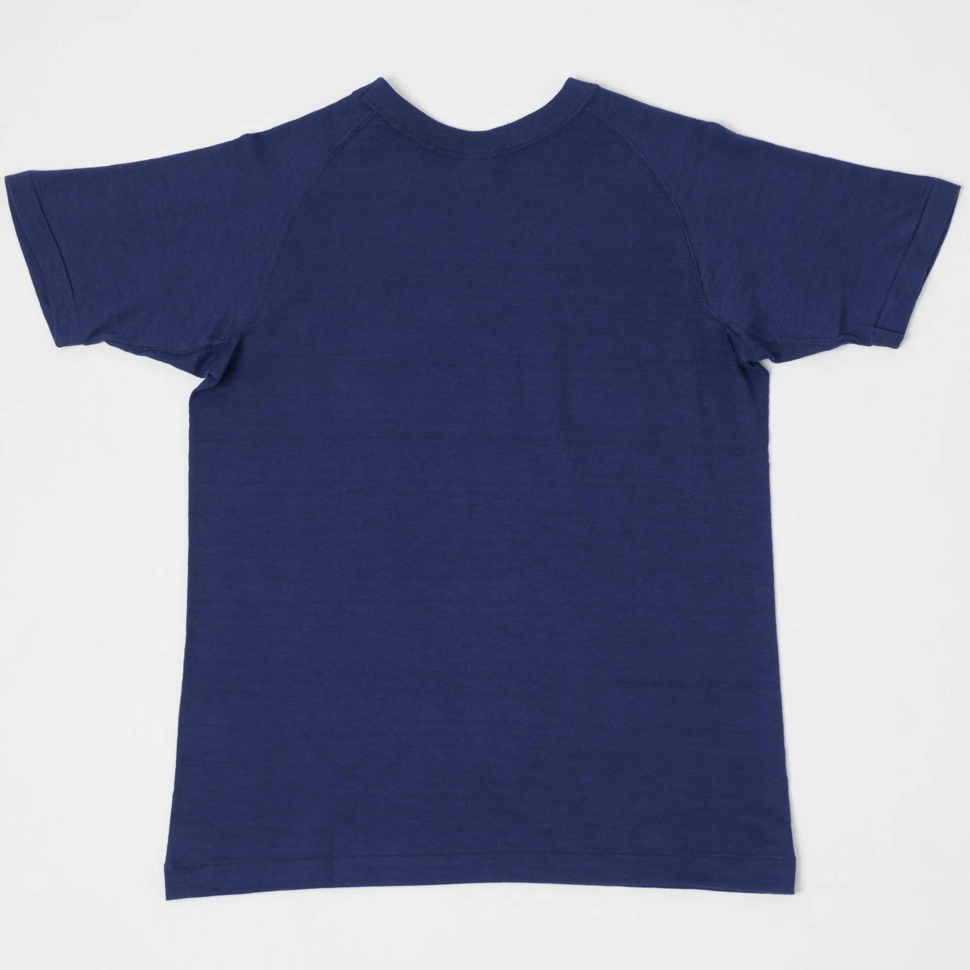Warehouse & Co 4048 Freedom Sleeve T-Shirt - Navy sold by Son of a Stag product image thumbnail 3