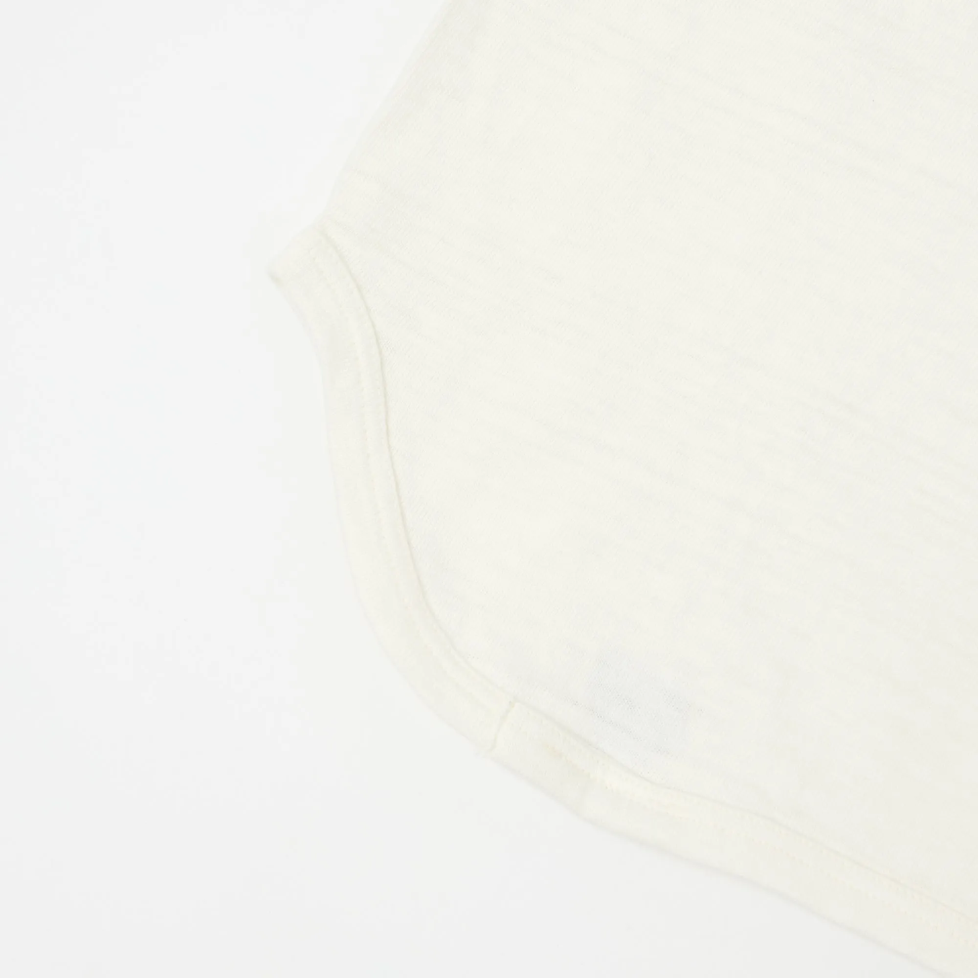 Warehouse & Co 4058 Baseball Henley - Cream/Light Green sold by Son of a Stag product image thumbnail 5