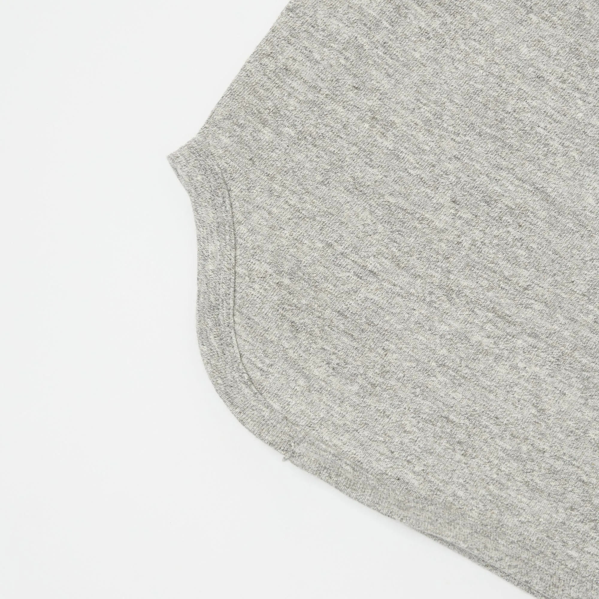 Warehouse & Co 4058 Baseball Henley - Heather Grey/Ash sold by Son of a Stag product image thumbnail 5
