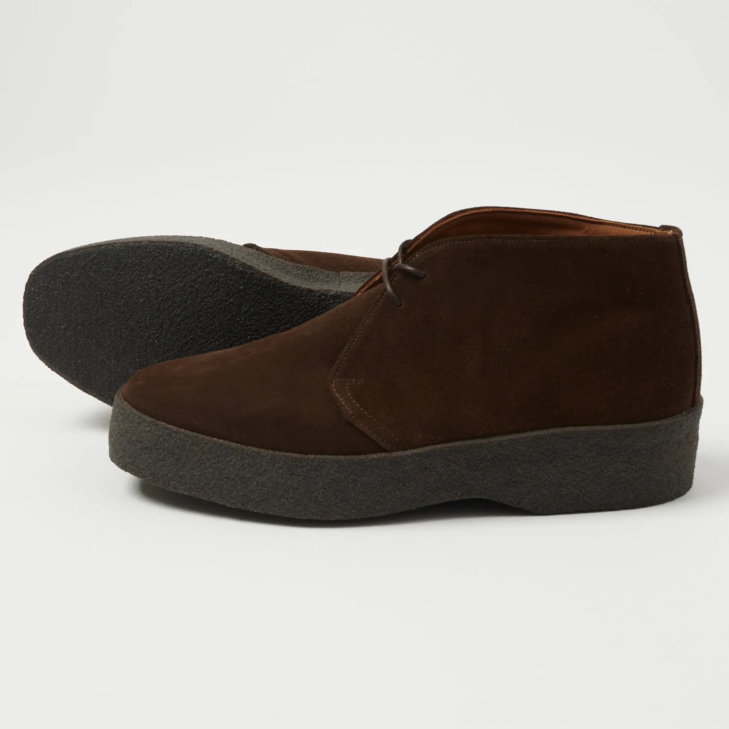 Sanders Japan Collection Brit Chukka - Chocolate Brown Suede sold by Son of a Stag product image thumbnail 2