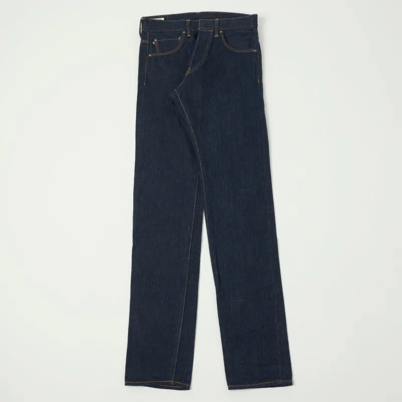 ONI Denim 920 'Kiwami' Semi Hand Made 16oz Natural Indigo Slim Tapered Jean - One Wash sold by Son of a Stag