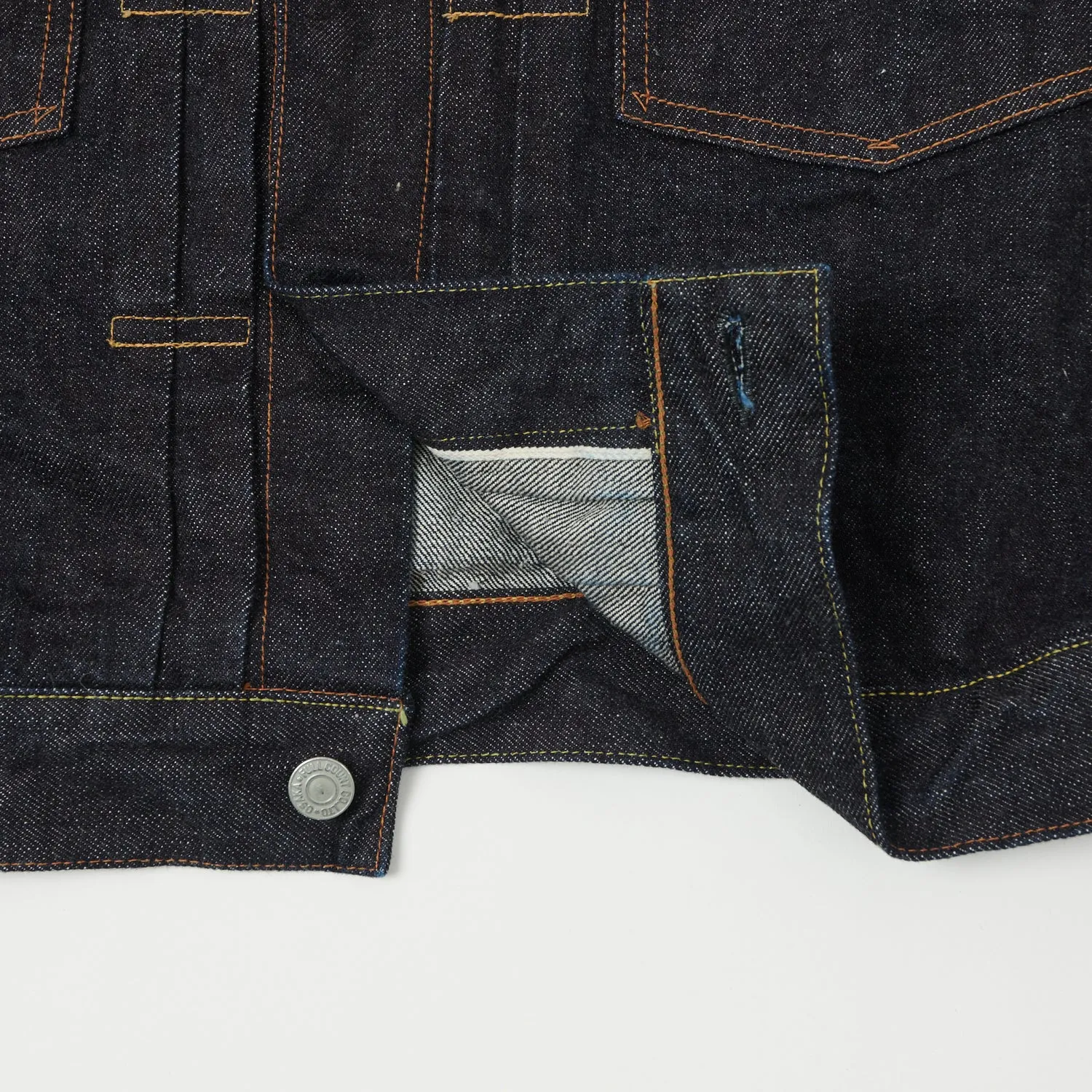 FULLCOUNT 2102XX 15.5oz Type II Denim Jacket - One Wash sold by Son of a Stag product image thumbnail 4