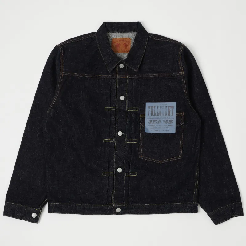 Full Count 2107XX 15.5oz Type I Denim Jacket - One Wash sold by Son of a Stag