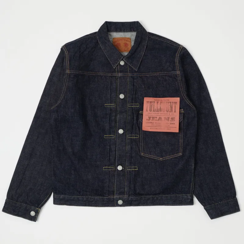 Full Count 2107 13.75oz Type I Denim Jacket - One Wash sold by Son of a Stag
