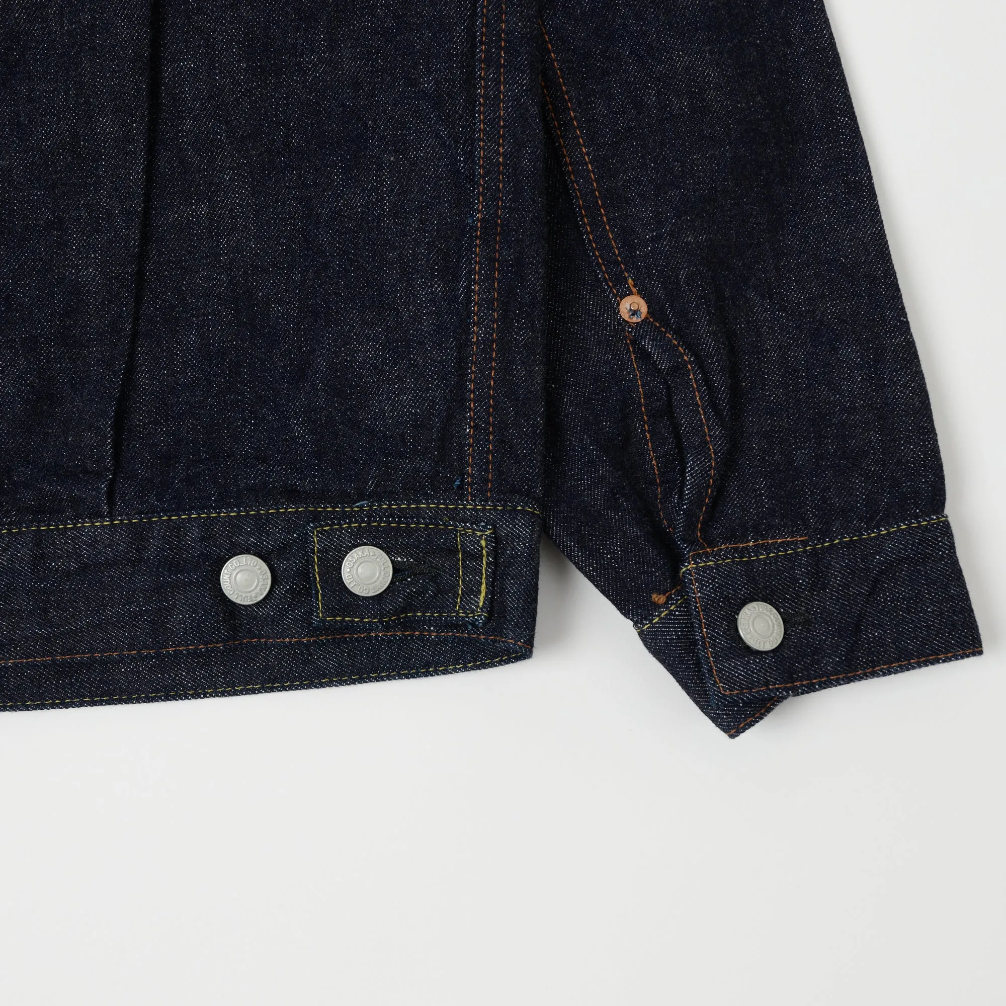 FULLCOUNT 2102 13.7oz Type II Denim Jacket - One Wash sold by Son of a Stag product image thumbnail 5
