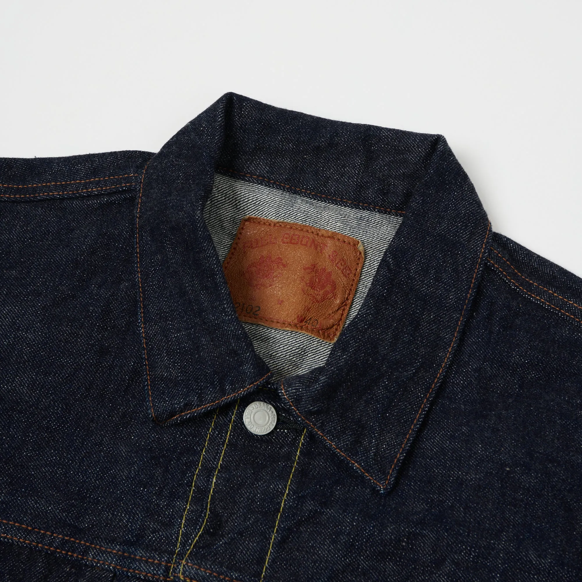 FULLCOUNT 2102 13.7oz Type II Denim Jacket - One Wash sold by Son of a Stag product image thumbnail 2