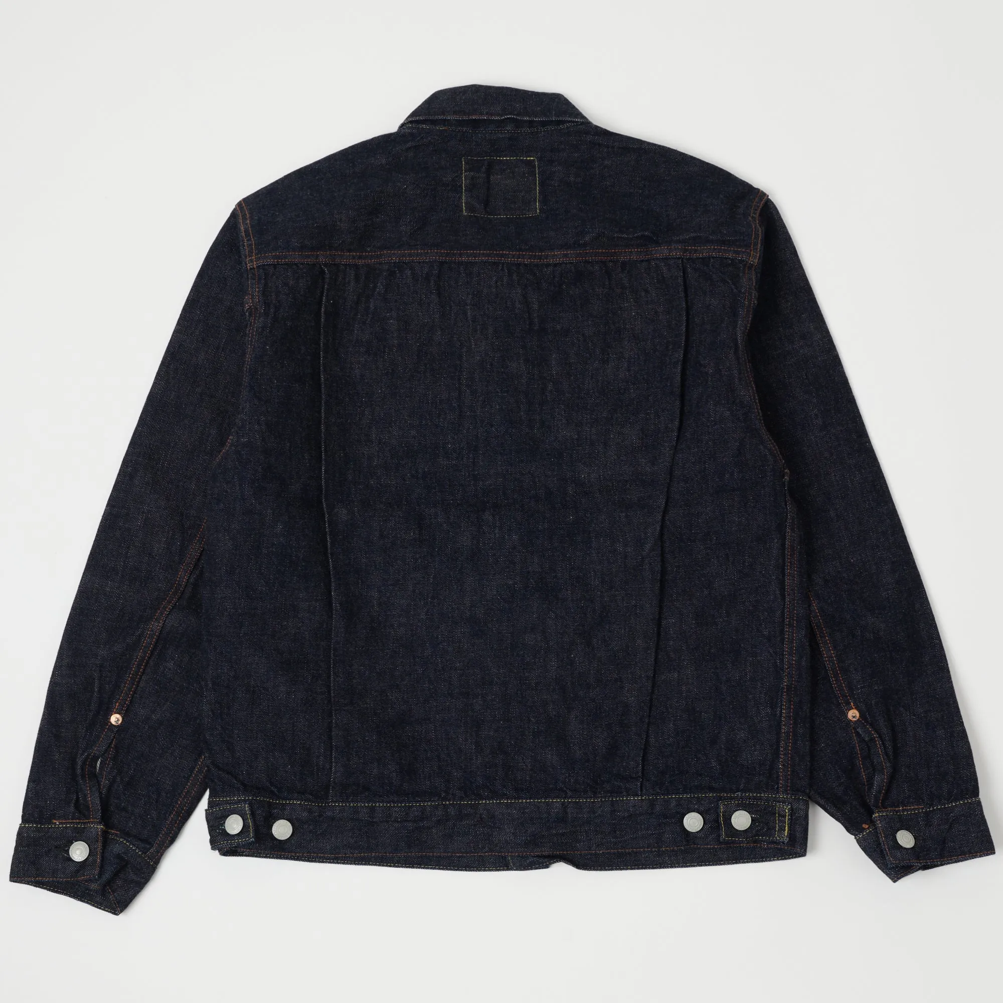 FULLCOUNT 2102 13.7oz Type II Denim Jacket - One Wash sold by Son of a Stag product image thumbnail 4
