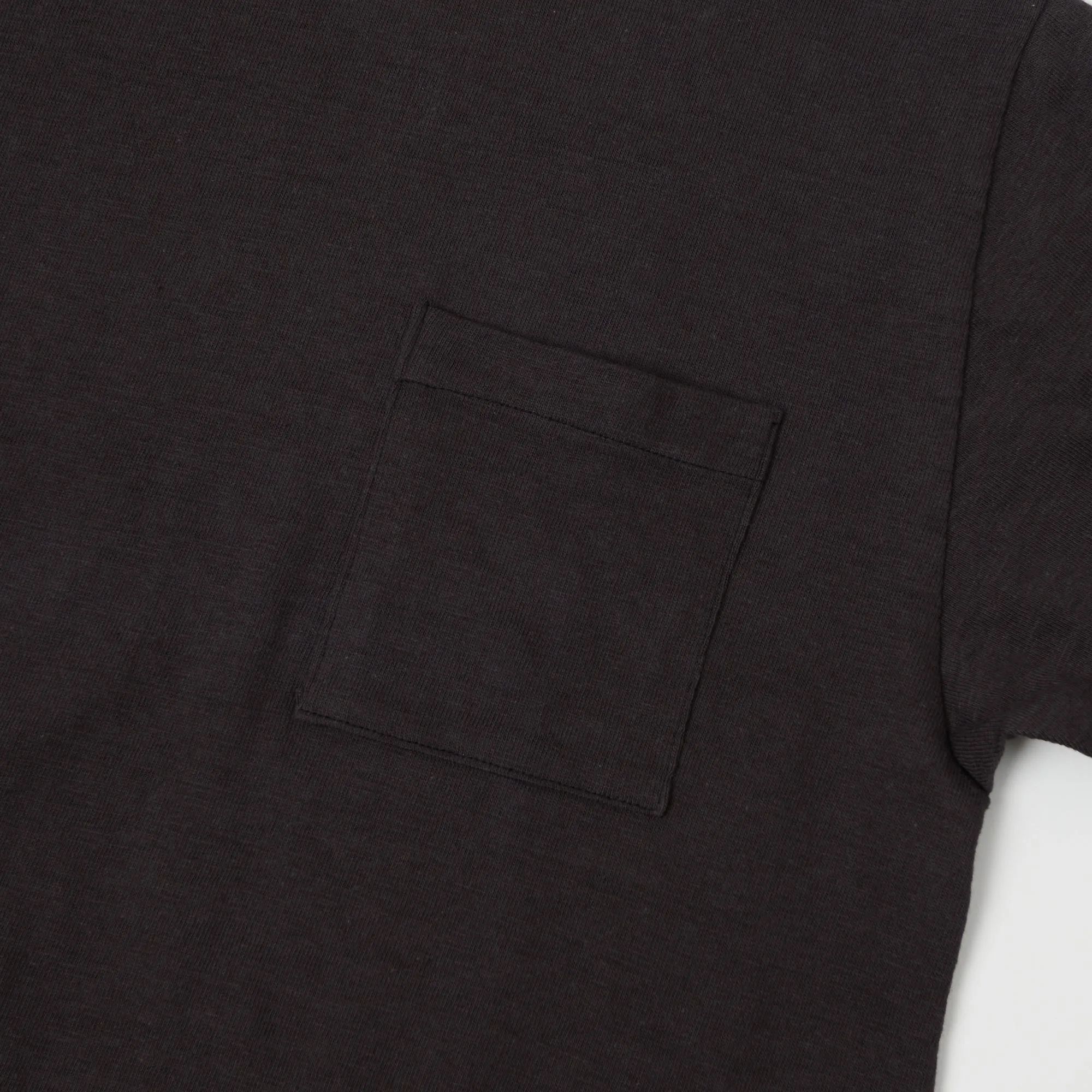 Warehouse & Co 4601 Pocket T-Shirt - Black sold by Son of a Stag product image thumbnail 2