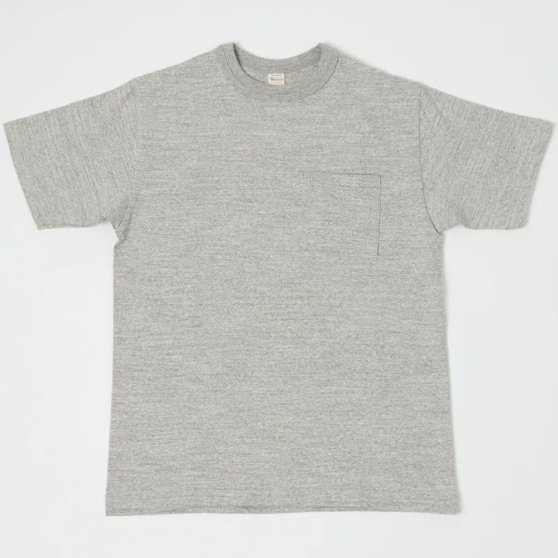 Warehouse & Co 4601 Pocket T-Shirt - Heather Grey sold by Son of a Stag