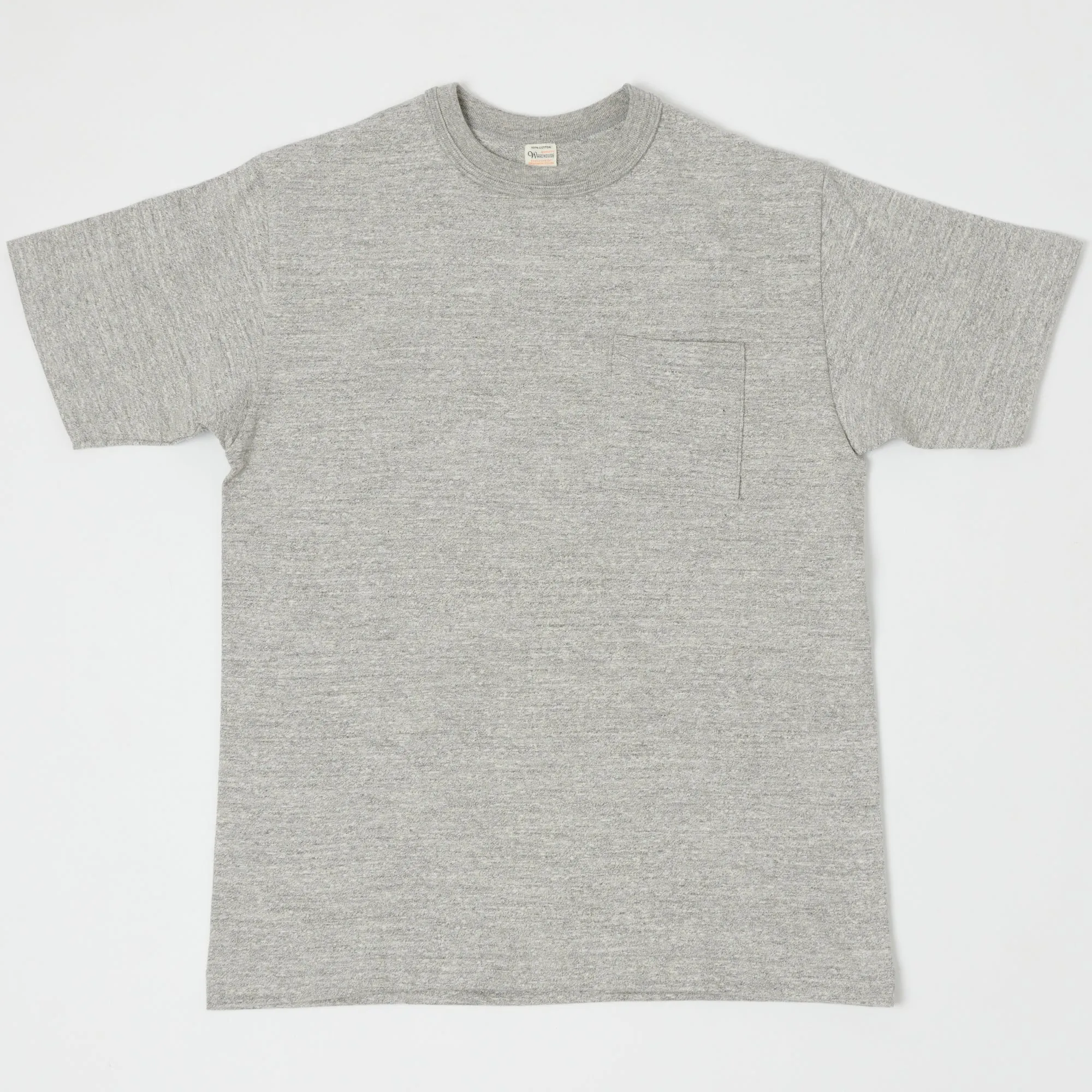 Warehouse & Co 4601 Pocket T-Shirt - Heather Grey sold by Son of a Stag