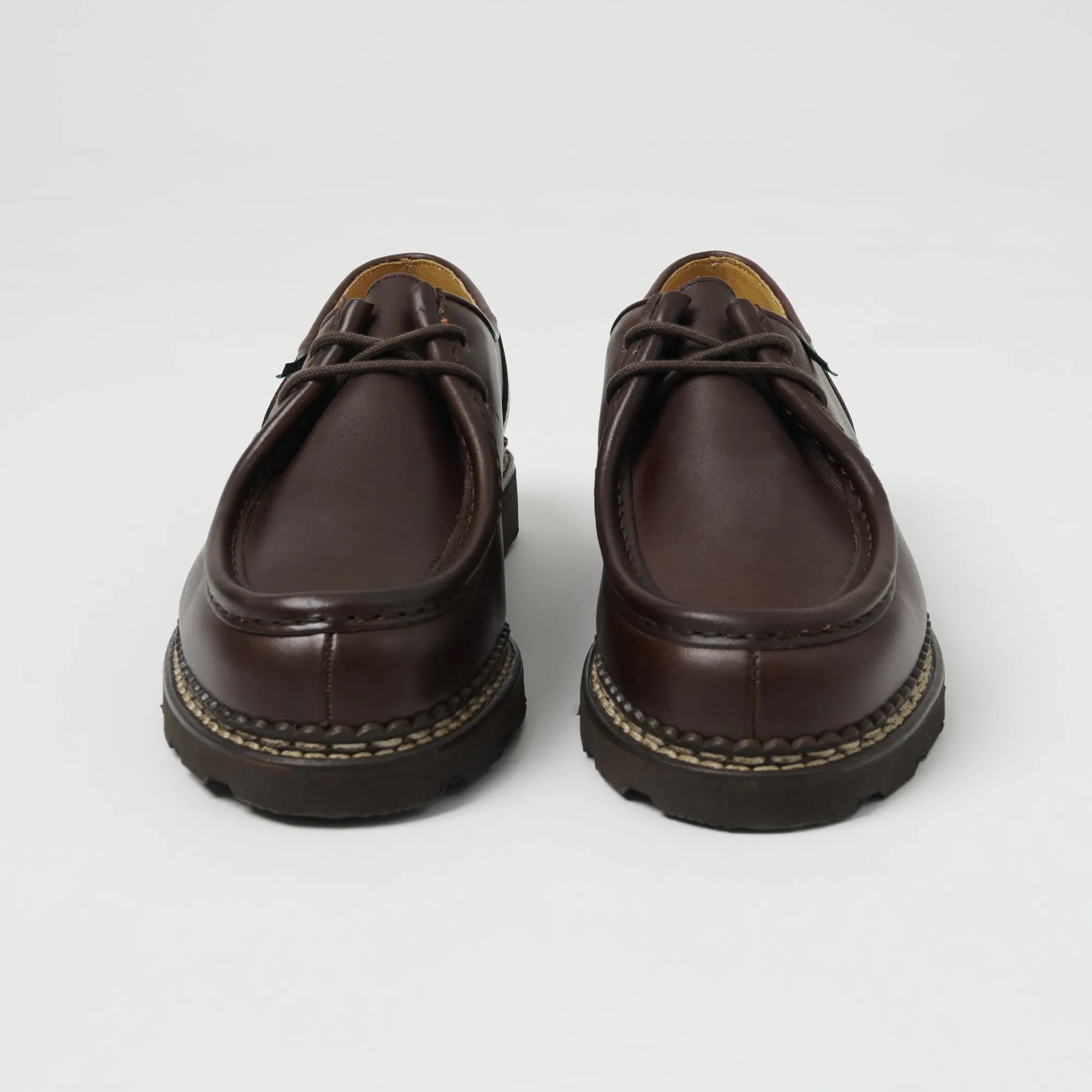 Paraboot Michael Marche Shoe - Brown Lisse Café sold by Son of a Stag product image thumbnail 4