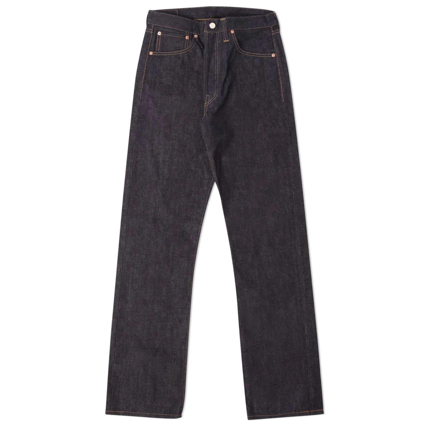 Warehouse & Co 1001XX 'Heavy Ounce' 14.5oz Regular Straight Jean - Raw sold by Son of a Stag