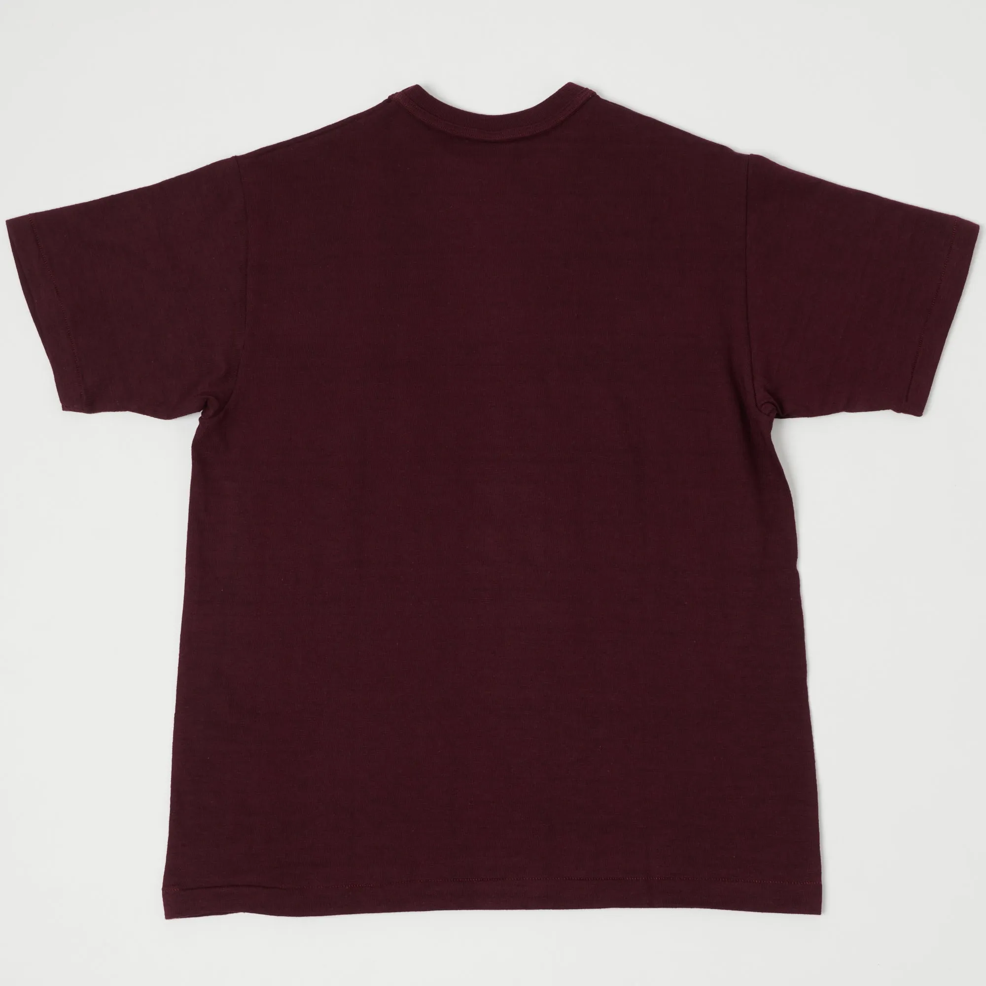 Warehouse & Co 4601 Classic T-Shirt - Bordeaux sold by Son of a Stag product image thumbnail 3