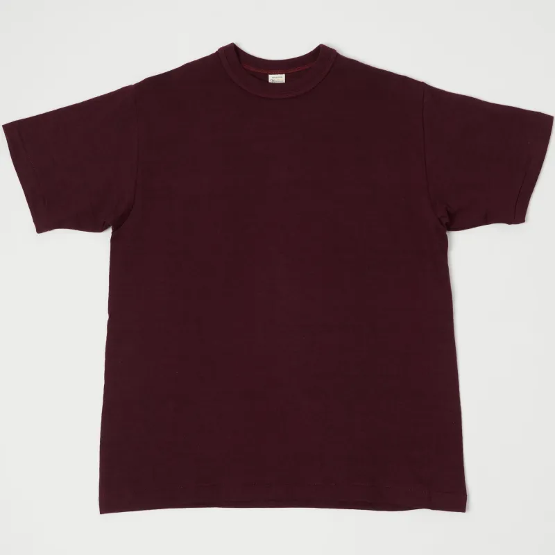 Warehouse & Co 4601 Classic T-Shirt - Bordeaux sold by Son of a Stag