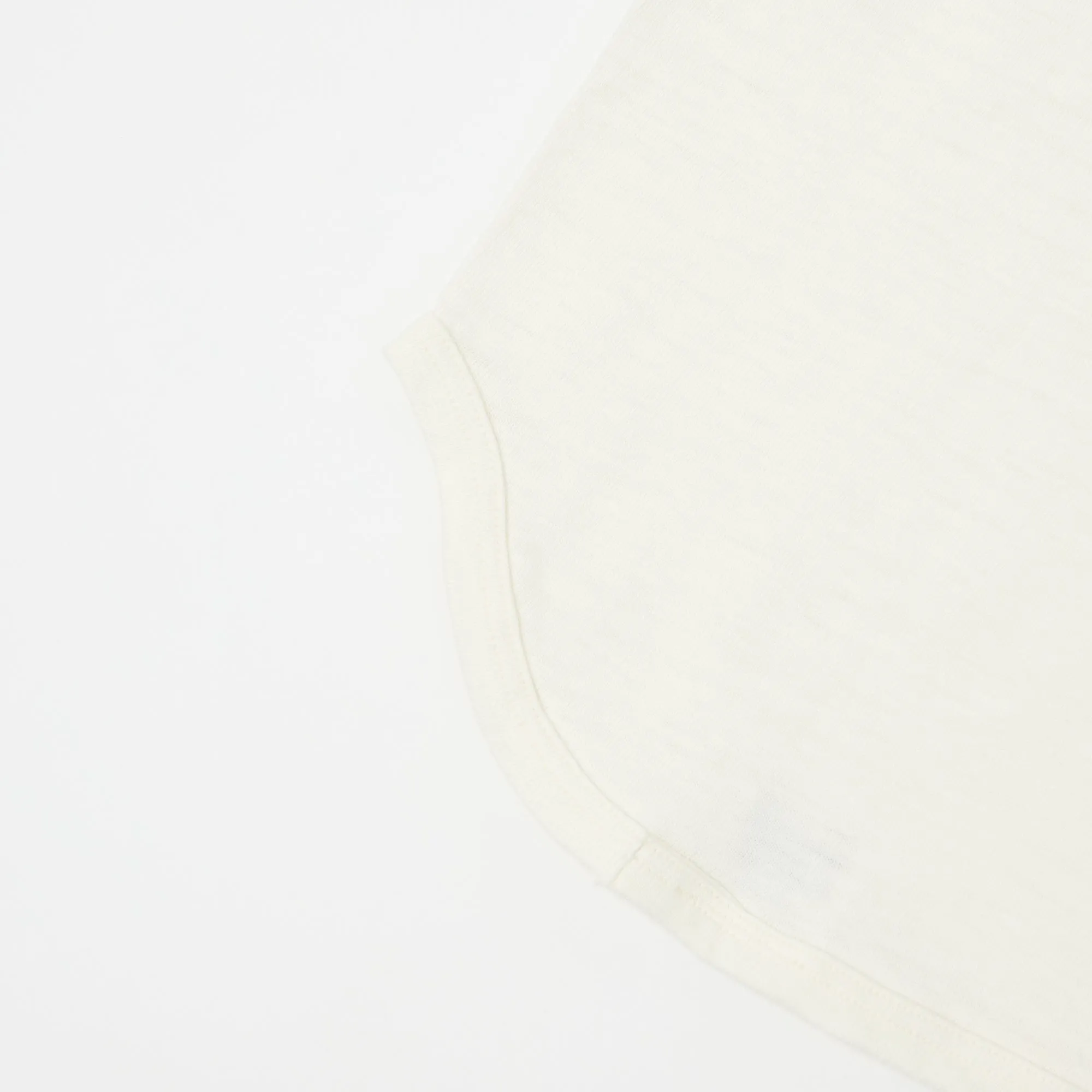 Warehouse & Co 4058 Baseball Henley - Cream/Navy sold by Son of a Stag product image thumbnail 5