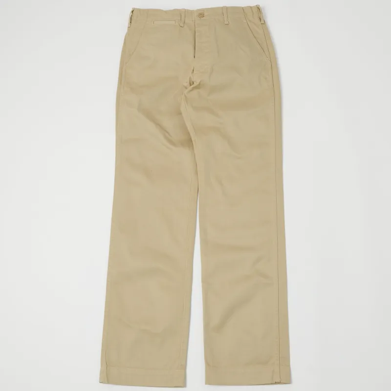 TOYS McCOY V. Hilts 'Steve McQueen' Chinos - Khaki sold by Son of a Stag