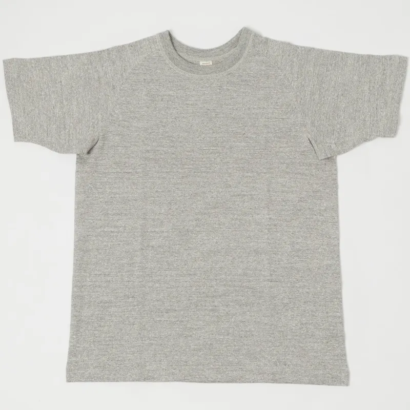 Warehouse & Co 4048 Freedom Sleeve T-Shirt - Heather Grey sold by Son of a Stag