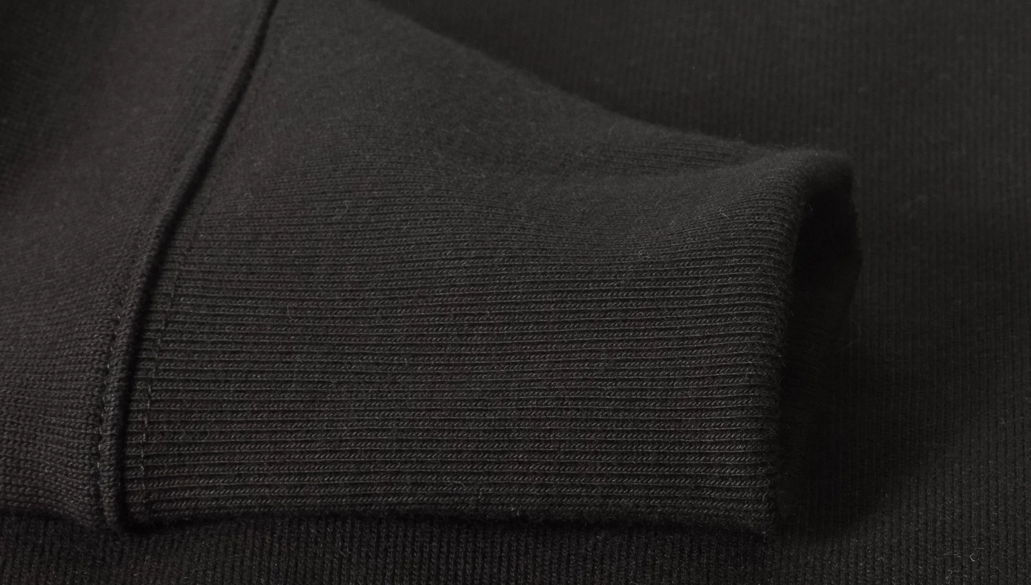 Merz b. Schwanen 382 Hooded Sweatshirt - Deep Black sold by Son of a Stag product image thumbnail 5